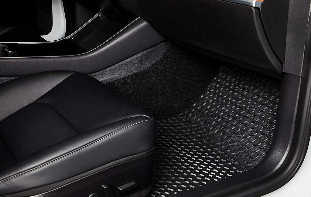 TOUGHPRO Floor Mat Accessories (Front Row Set) Fitting with Toyota 4Runner - All Environment - Heavy Duty - 2021