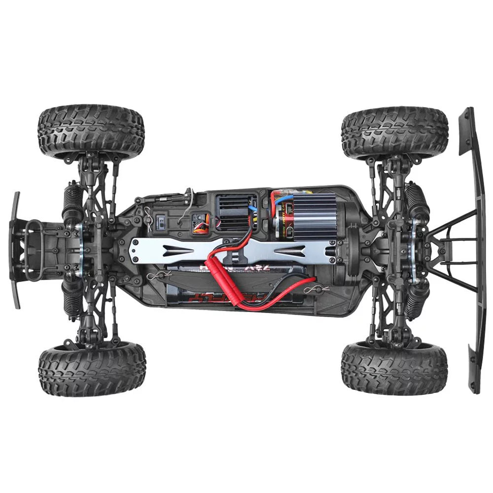 Redcat Racing Blackout SC Brushed Electric Motor RC Short Course Truck, Blue