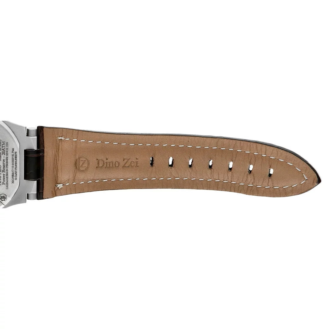 Dino Zei Nautilo Limited Edition 11007 Steel Leather Automatic Men's Watch