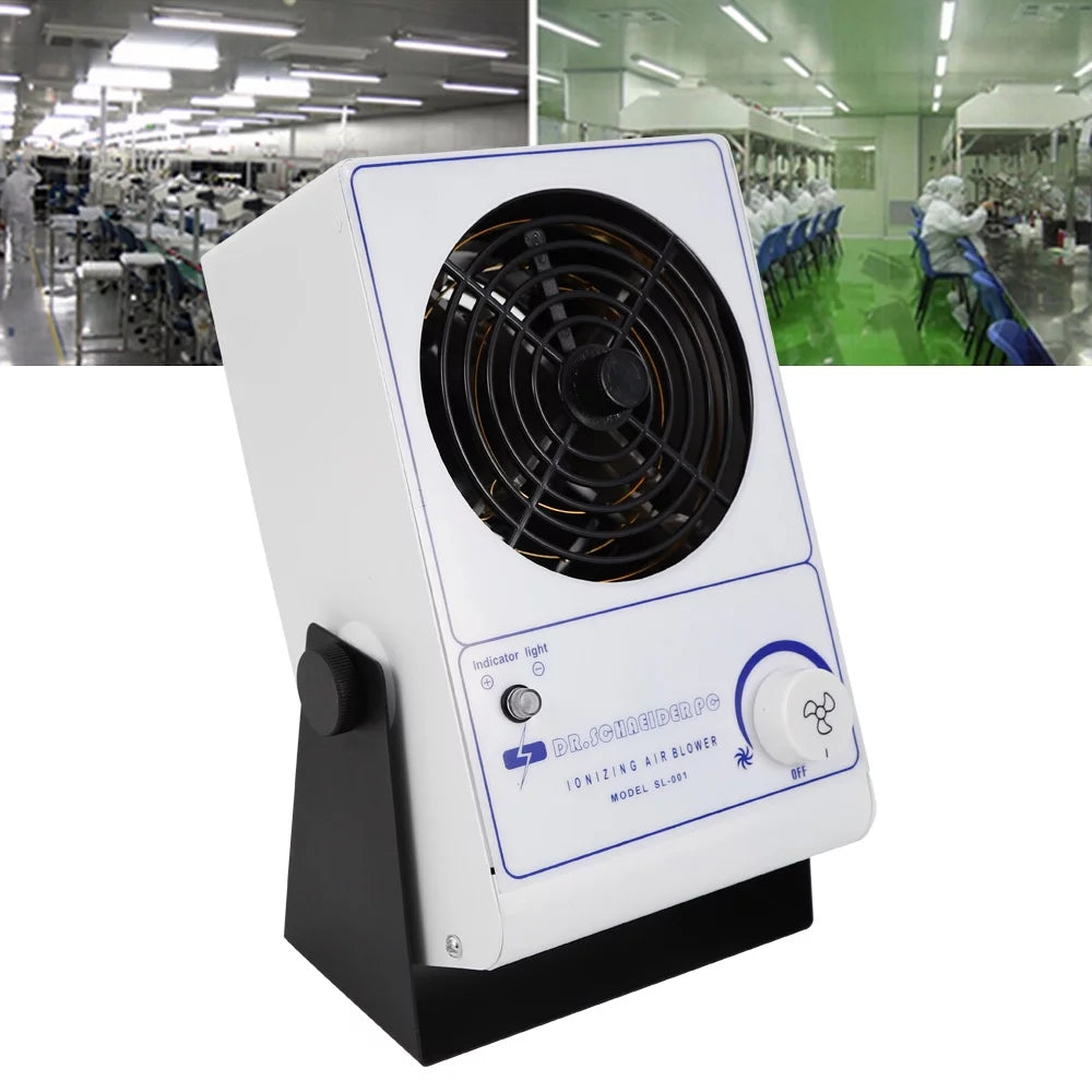 Anqidi Ionizing Air Blower Fan Discharge ESD Static Eliminator Anti-Static Ionizer Machine 110V 60Hz