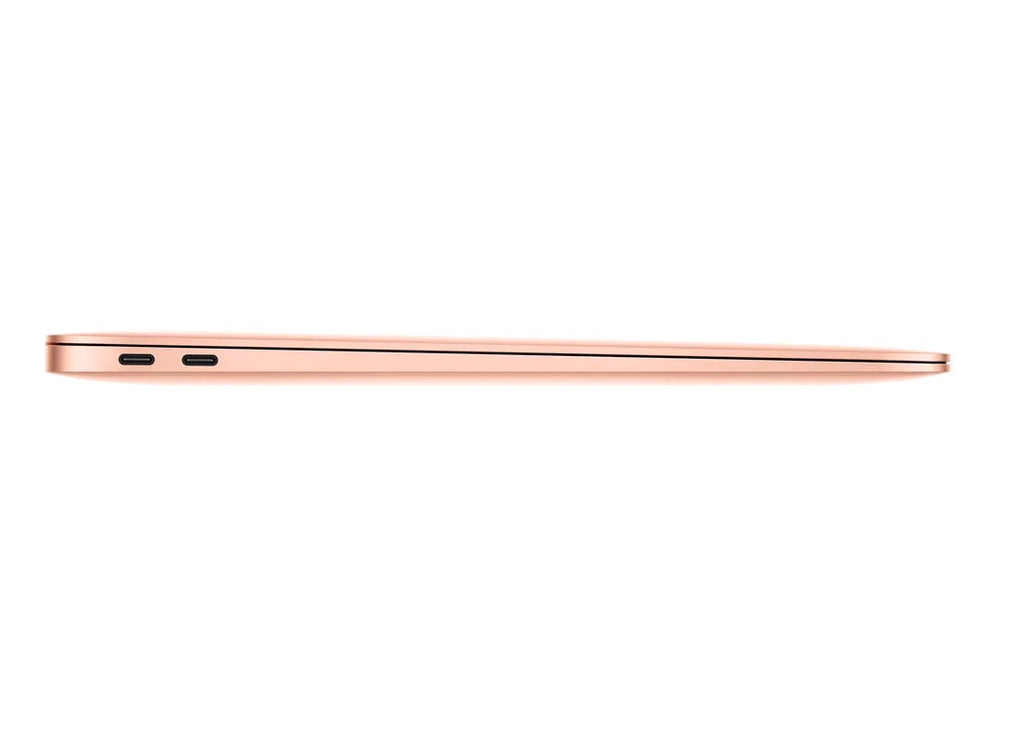 Pre-Owned Apple Macbook Air 13.3-inch (Retina, Gold) 1.6GHZ Dual Core i5 (Late 2018) MREE2LL/A 256GB SSD 8GB Memory 2560x1600 Display Parallels Dual Boot MacOS/Win 10 Pro Power Adatper Included (Good)