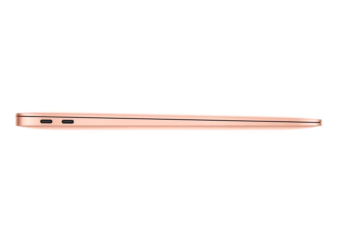 Pre-Owned Apple Macbook Air 13.3-inch (Retina, Gold) 1.6GHZ Dual Core i5 (Late 2018) MREE2LL/A 256GB SSD 8GB Memory 2560x1600 Display Parallels Dual Boot MacOS/Win 10 Pro Power Adatper Included (Good)