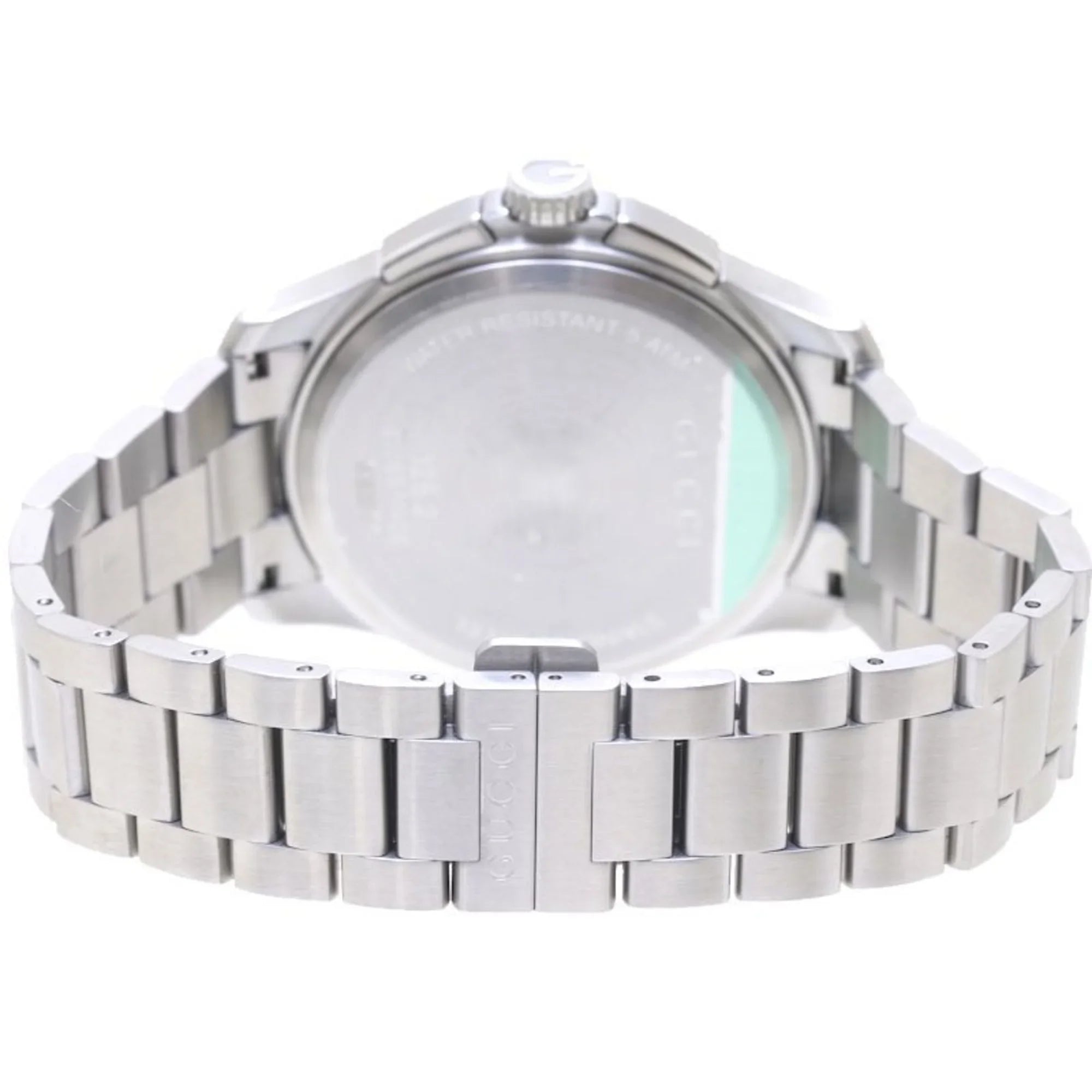 Pre-Owned GUCCI G Timeless Chronograph YA126272 126.2 Stainless Steel Men's 39276 (Like New)