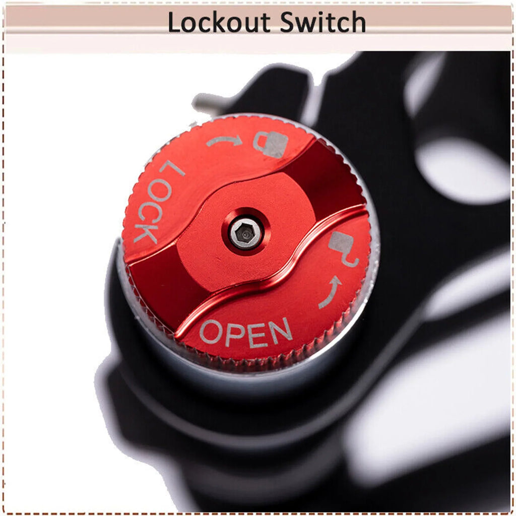 BUCKLOS 20*4.0 Fat Bike Air Fork Single/Double Shoulder 20inch Suspension Fork Disc Brake 9*135mm Snow Front Fork Bicycle Parts