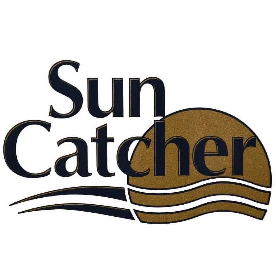 SunCatcher Watercraft Decal 73404673 | Navy Gold Logo Sticker