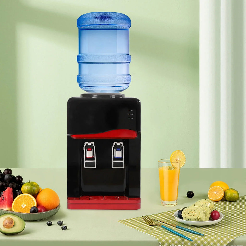 5 Gallon Desktop Water Cooler Dispenser Hot &Cold Cooling Water Drinking Machine