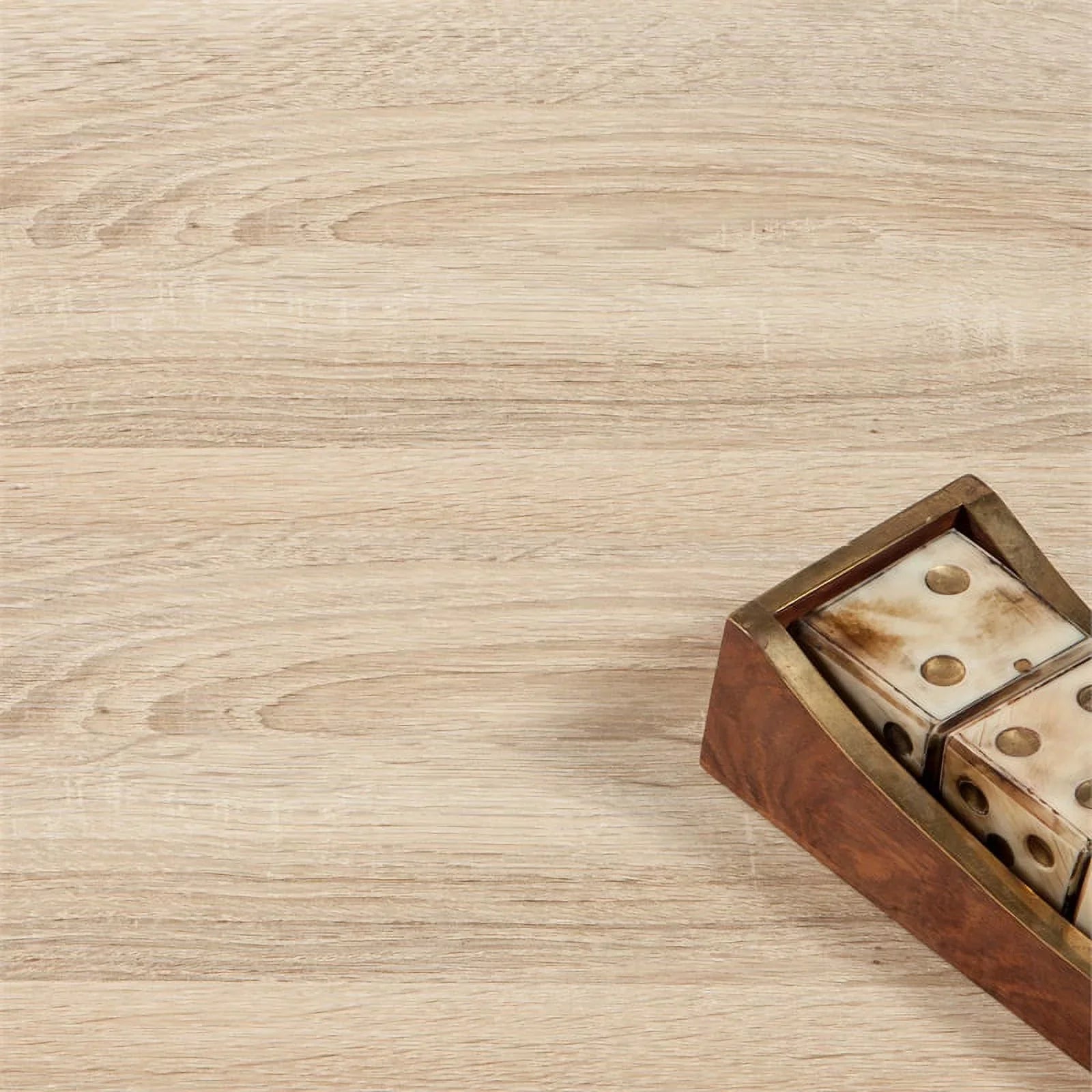 Allora 3 Drawer Shoe Cabinet & Door in Oak-White High Gloss with 2 Layers