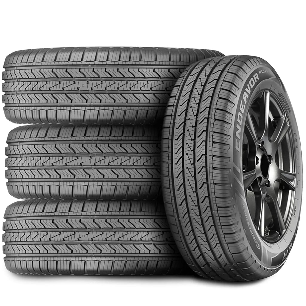 Pair of 2 (TWO) Cooper Endeavor Plus 255/60R19 109H AS A/S All Season Tires Fits: 2010 Buick Enclave CXL, 2021 Lincoln Aviator Base