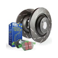 EBC Brakes S2KR2292 S2 Kits Greentuff 2000 and USR Rotors Fits 10-12 HS250h