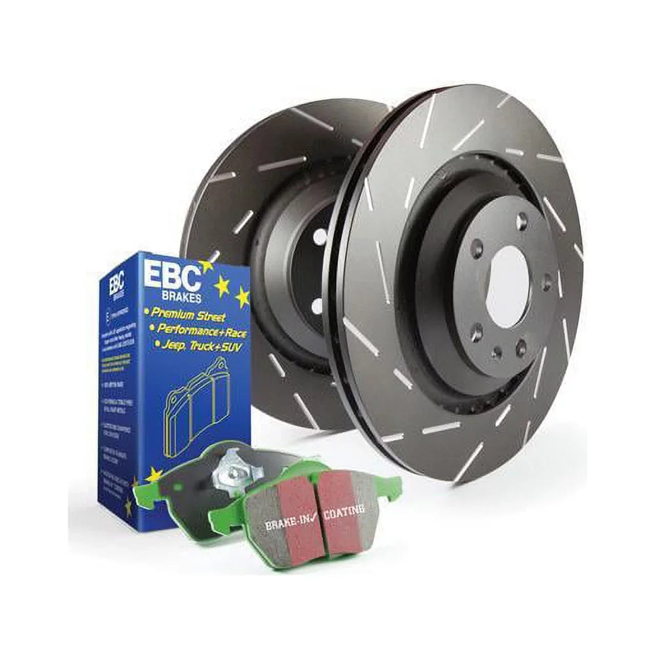 EBC Brakes S2KR2292 S2 Kits Greentuff 2000 and USR Rotors Fits 10-12 HS250h