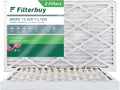 Filterbuy 20x32x2 MERV 13 Pleated HVAC AC Furnace Air Filters (2-Pack)