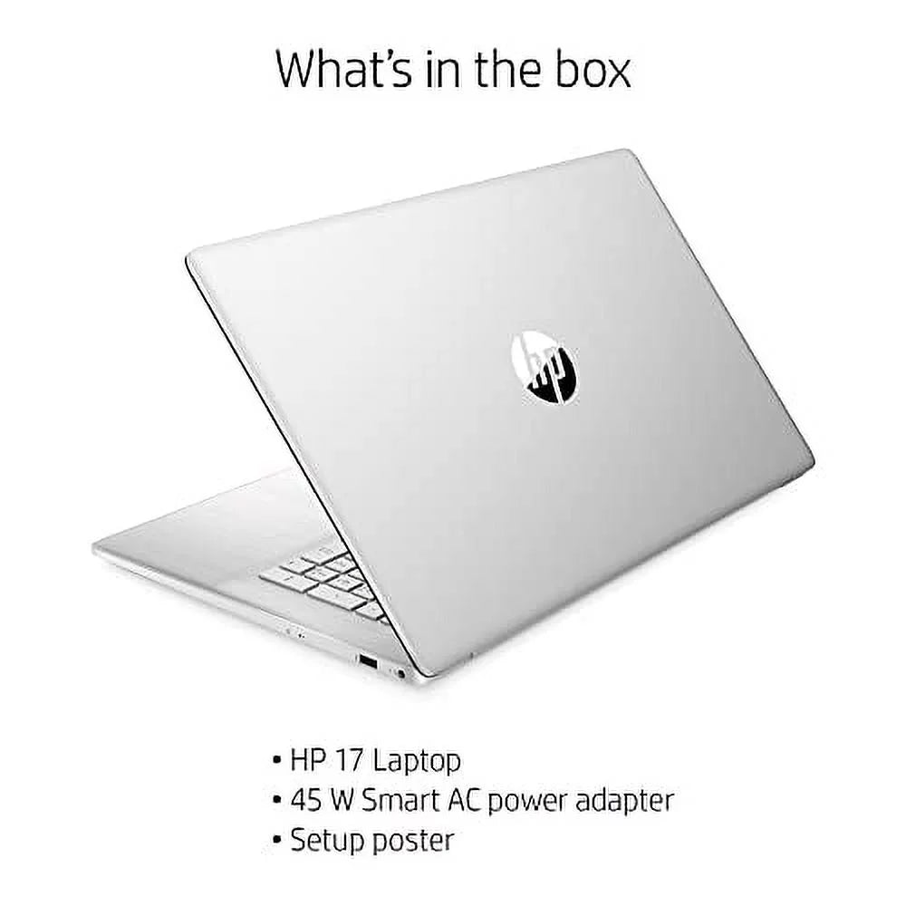 HP High Performance Business Laptop 2022, 17.3" FHD IPS, i5-1135G7 4-Core, Iris Xe Graphics, 12GB DDR4, 256GB SSD, USB-C, Fullsize Backlit Keyboard, Windows 11, COU 32GB USB