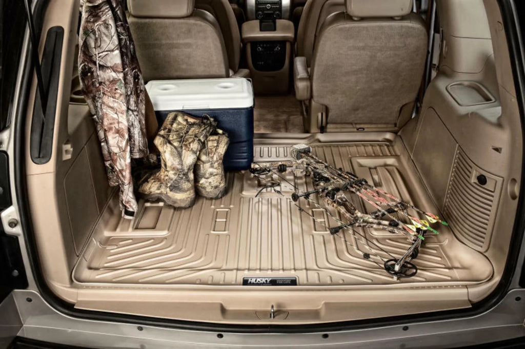 Husky by RealTruck Condition Series Cargo Liner Black Fitting with 10-22 Toyota 4Runner; Third row of Seats