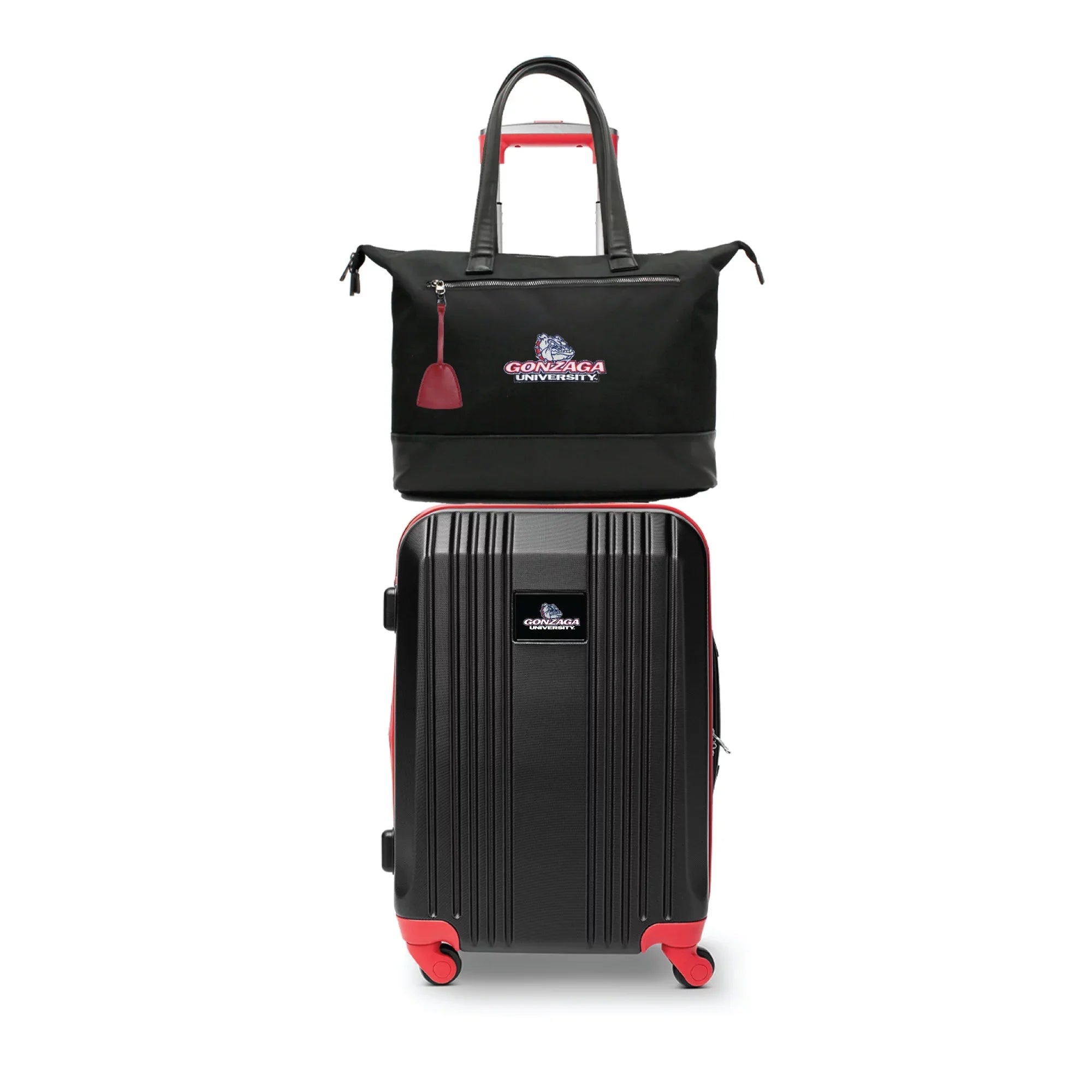 MOJO Gonzaga Bulldogs Premium Laptop Tote Bag and Luggage Set