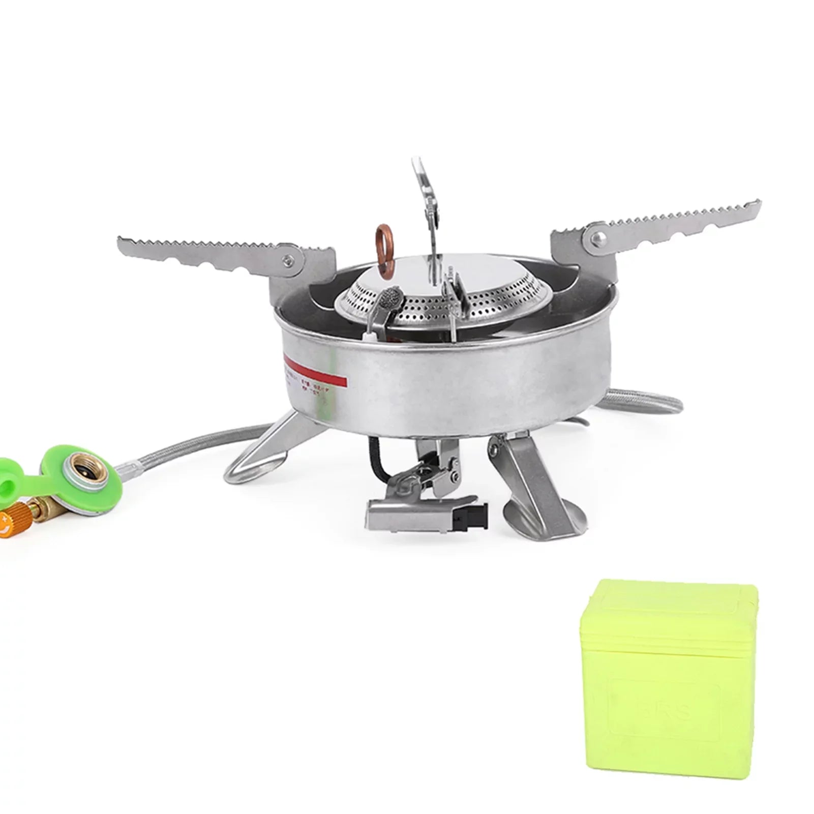 MABOTO BRS-10 Outdoor Portable Camping Picnic Split-Type Stainless Steel Butane Gas Cooker Big Power Large Blaze