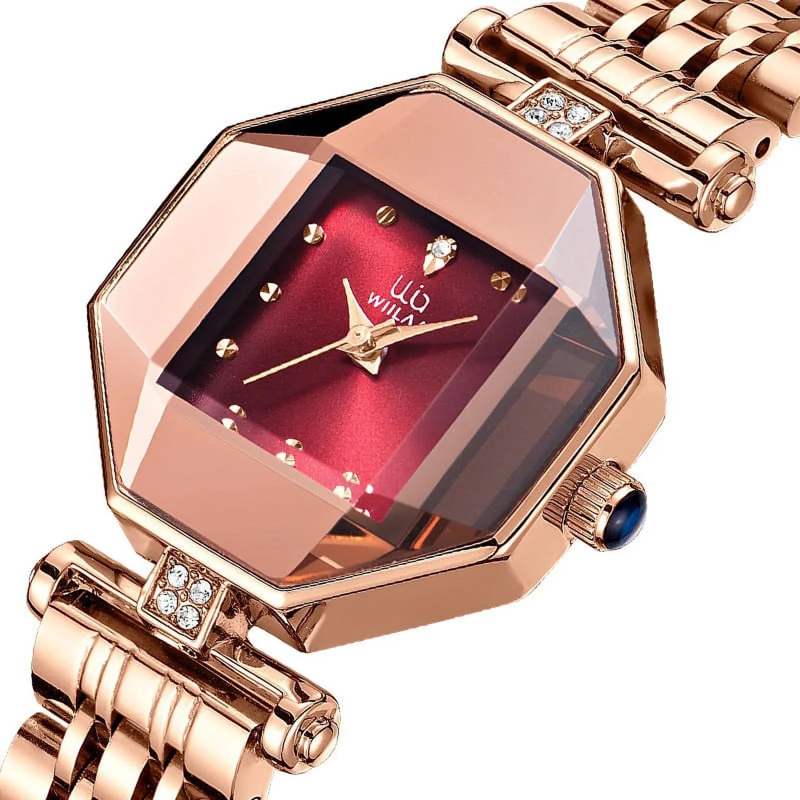 Luxury Brand Diamond Women Watches Gold Quartz Ladies Wrist Watches Stainless Steel Clock Female Watch Relogio Feminino 2022 - Quartz Wristwatches