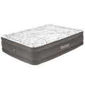 Bestway Tritech Cushify Top Air Mattress Queen 18” with Built-in AC Pump and Antimicrobial Coating
