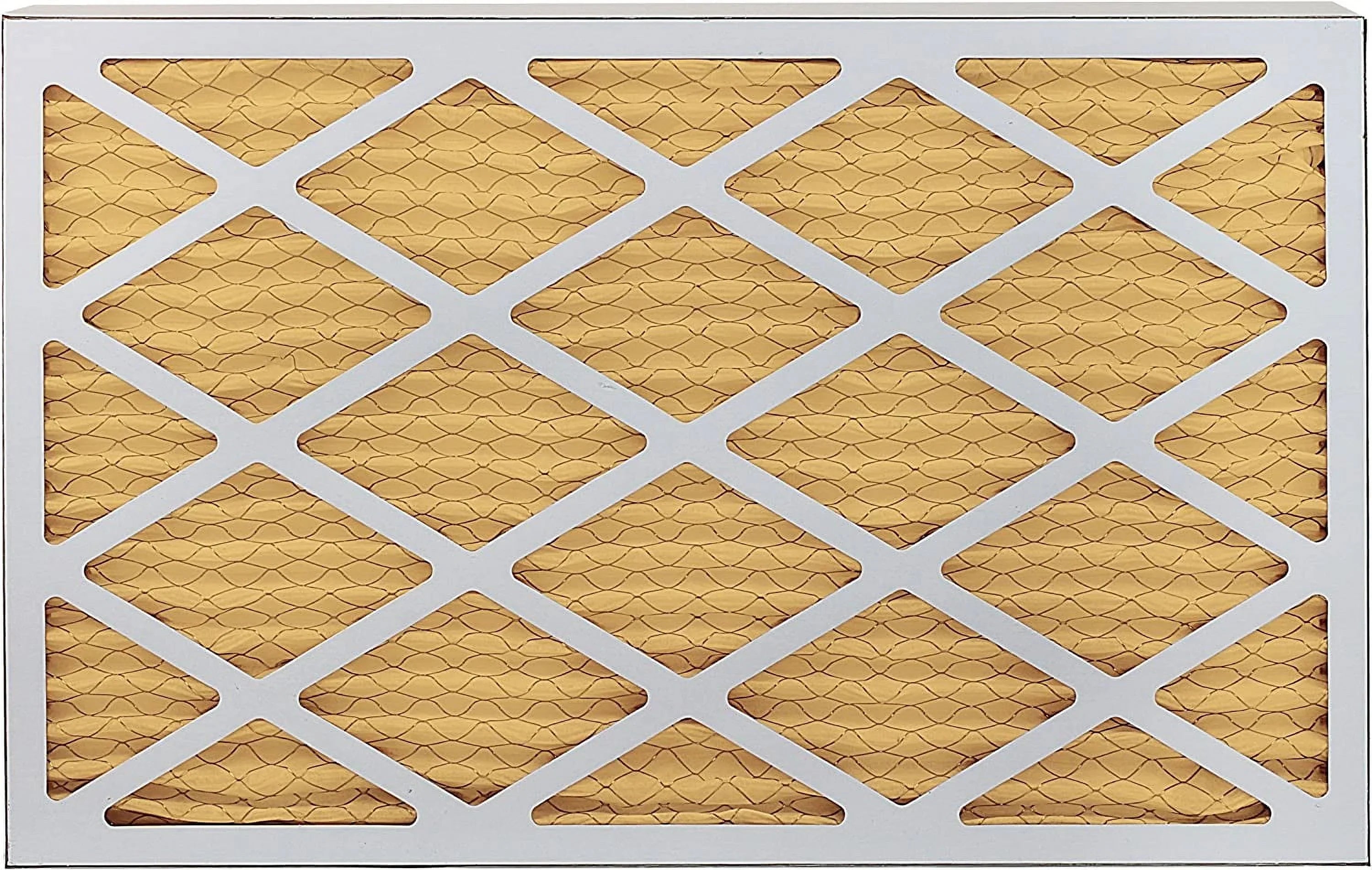 Filterbuy 16x25x2 MERV 11 Pleated HVAC AC Furnace Air Filters (6-Pack)