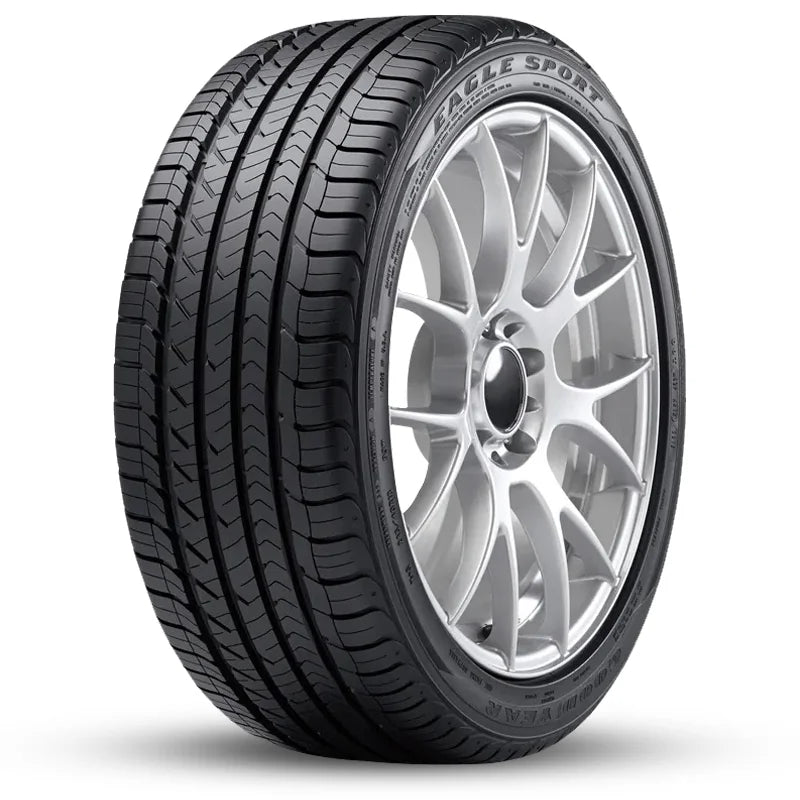 Set of 4 Goodyear Eagle Sport All Season 225/60R18 100V Performance 50K Mile M+S Tires 109132366 / 225/60/18 / 2256018 Fits: 2018-23 Chevrolet Equinox LT, 2017-18 Subaru Outback 3.6R Touring