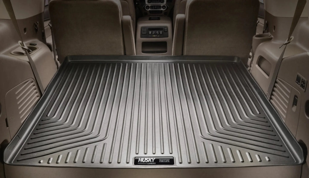 Husky by RealTruck Condition Series Cargo Liner Black Fitting with 10-22 Toyota 4Runner; Third row of Seats