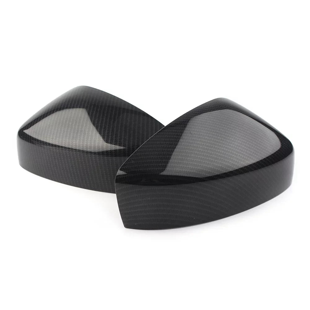 BFY Car Rearview Rear View Mirror Shield Trim For 2017 2018 2019 Mazda CX-5 ABS 2Pcs Carbon Fiber Styling