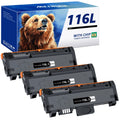 MLT-D116L Toner Cartridge Suitable for Samsung 116L MLT-D116L MLTD116L MLT116L, Use with Samsung Epress SL-M2825DW SL-M2835DW SL-M2885FW SL-M2875FD SL-M2875FW SL-M2625D Printer, 3 Black