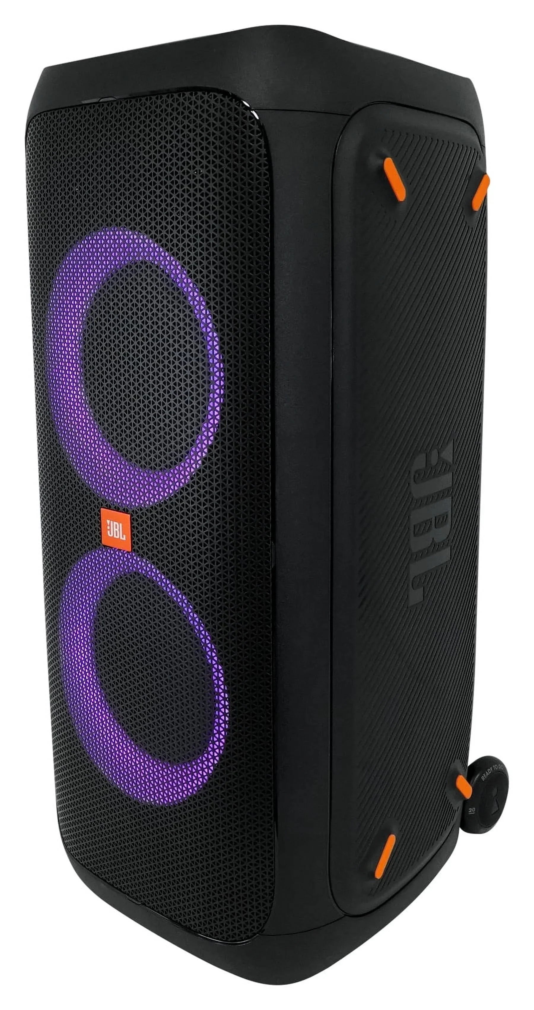 JBL Partybox 310 Portable Rechargeable Bluetooth RGB LED Party Box Speaker+Mic