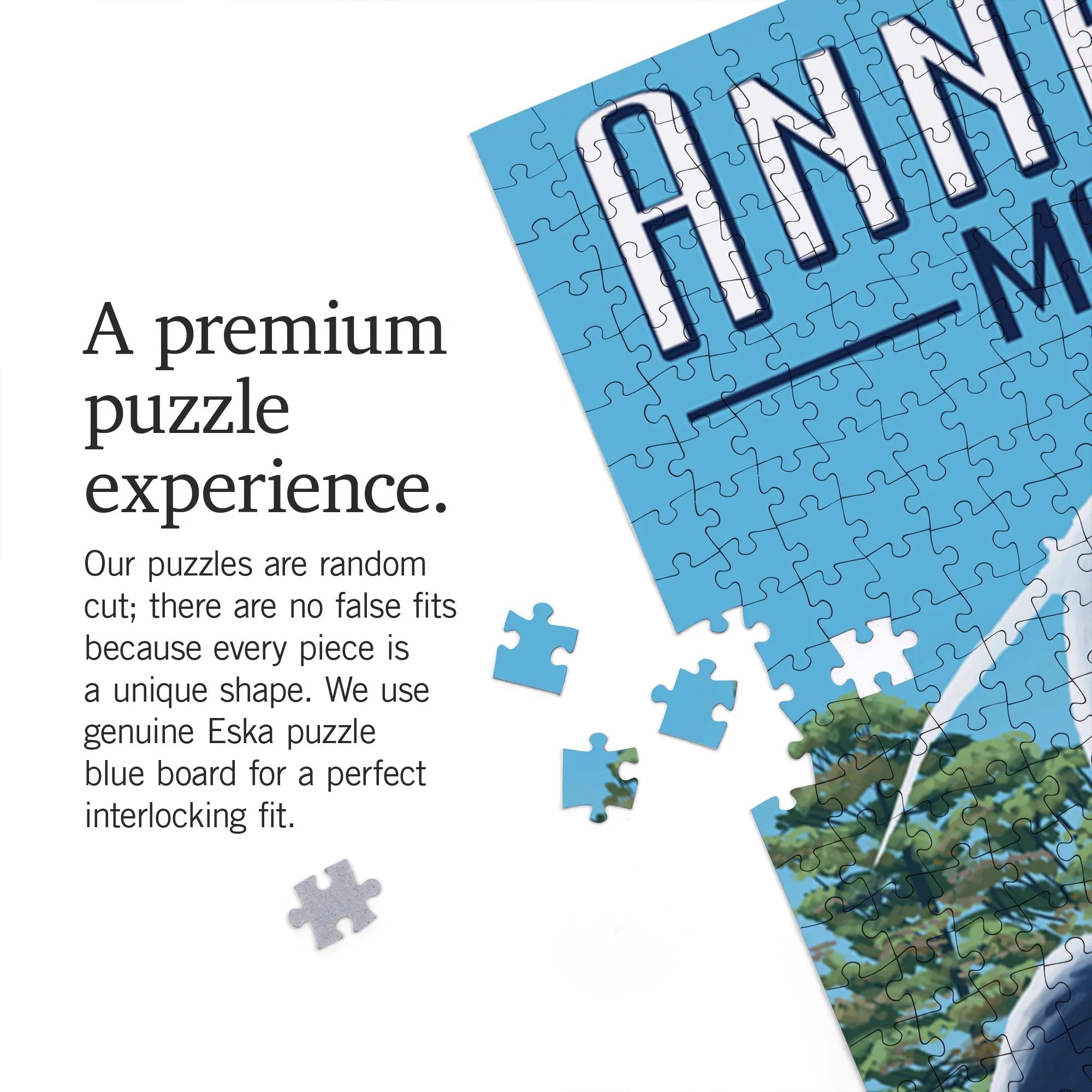 Lantern Press 1000 Piece Jigsaw Puzzle, Annapolis, Maryland, Blue Herons