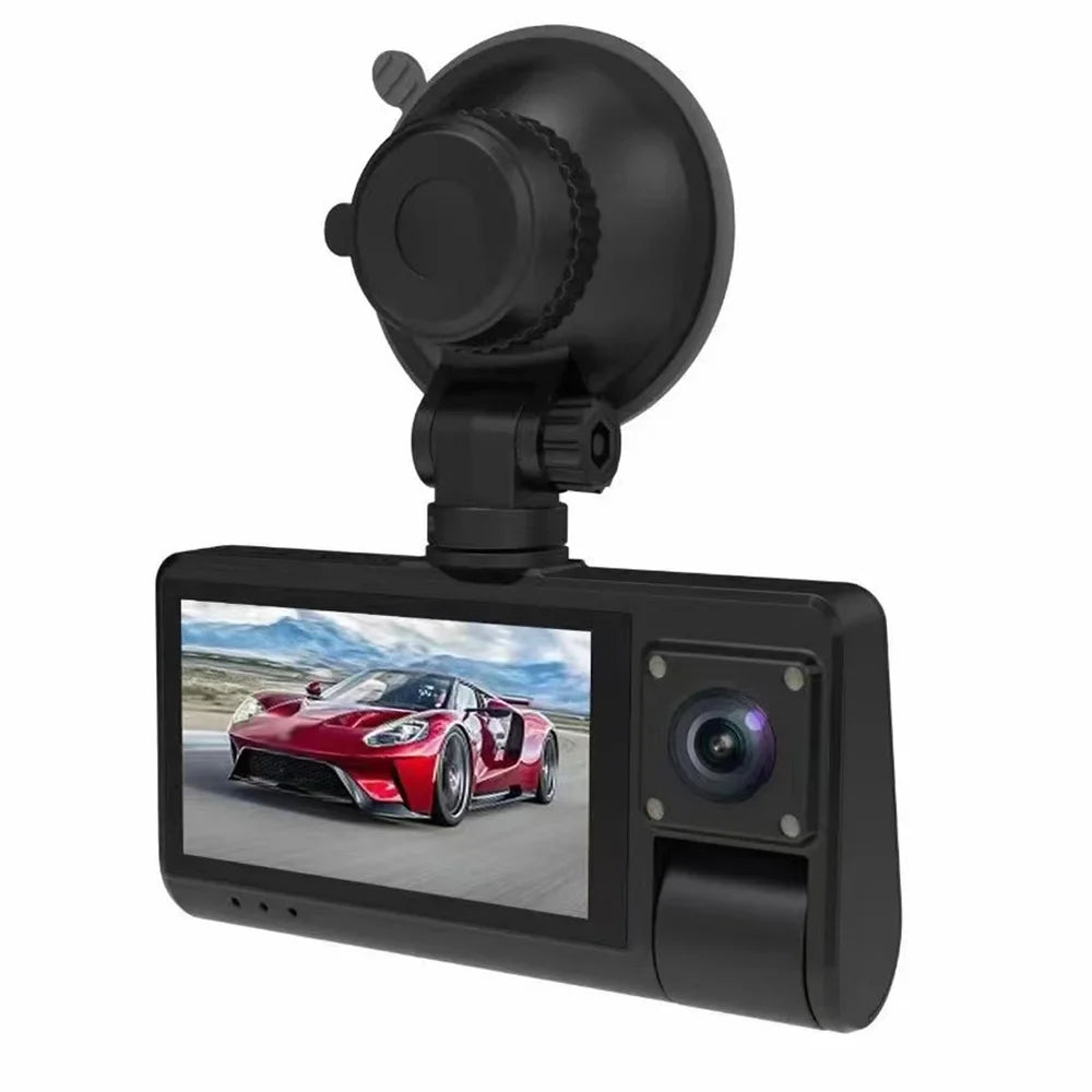 Walmeck Dash Cam, Car Camera Recorder with Touched Screen Mirror, WIFI Interconnection for Enhanced Auto Safety Monitoring