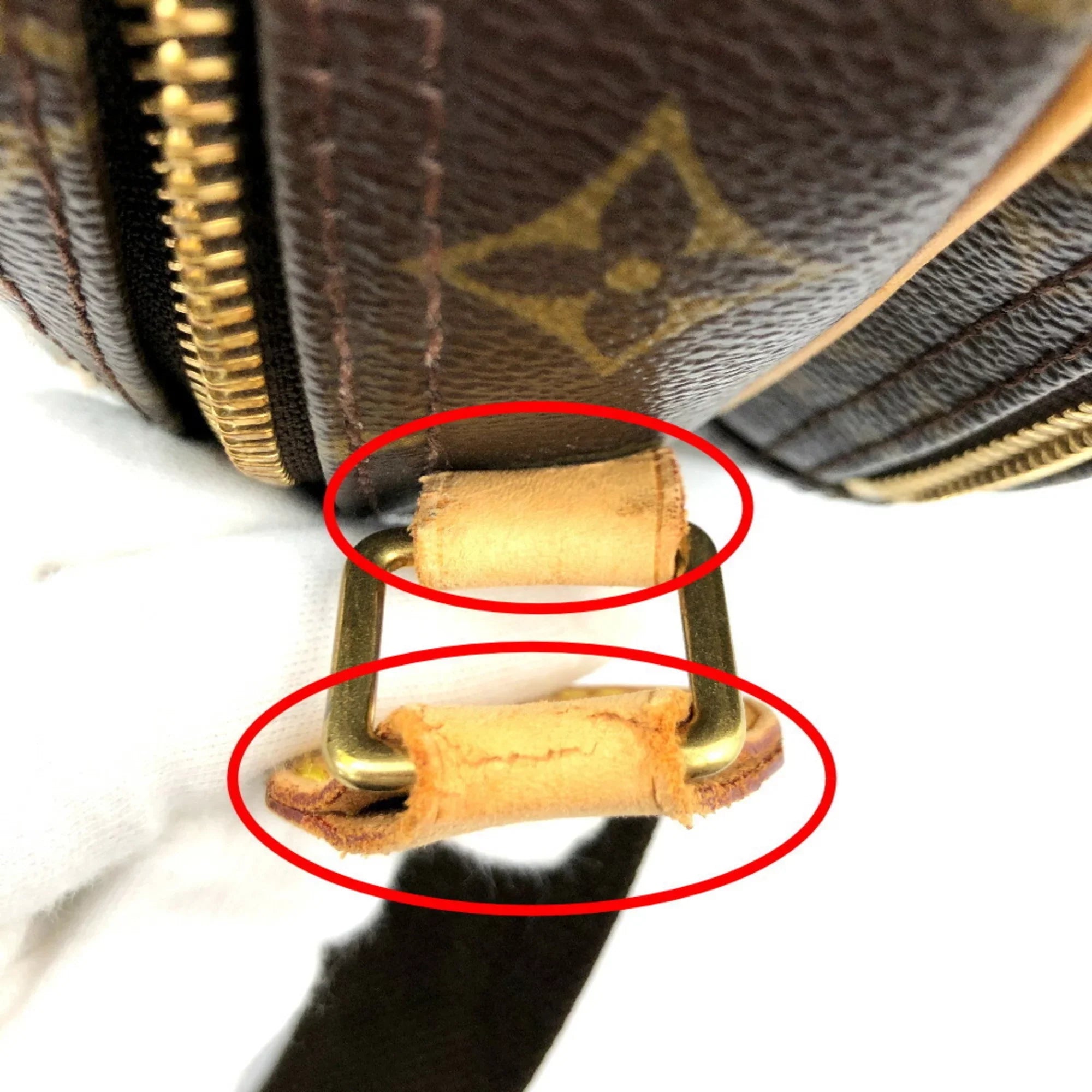 Pre-Owned Louis Vuitton Shoulder Bag Monogram Reporter PM M45254 Canvas Women's LOUIS VUITTON (Fair)