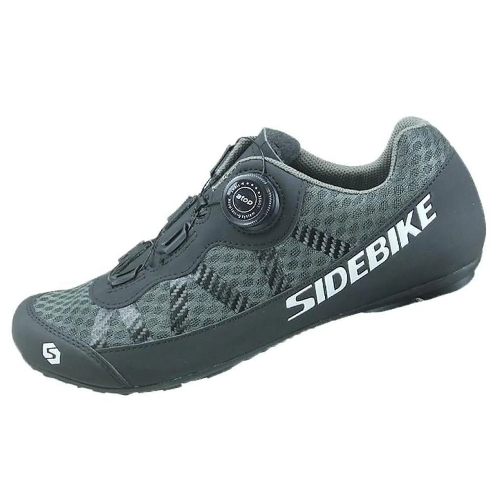 Optimal Women Men Sports Shoes Bike Biking Running Hiking Adults - Gray, 44