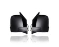 Door Mirror - Matching for '19-20 Mercedes-Benz Sprinter Passenger, 19-22 Cargo Van - Powered, Heated Manual-Folding Without Side Camera, Textured - Pair, Set - 9108111000, 9108111100