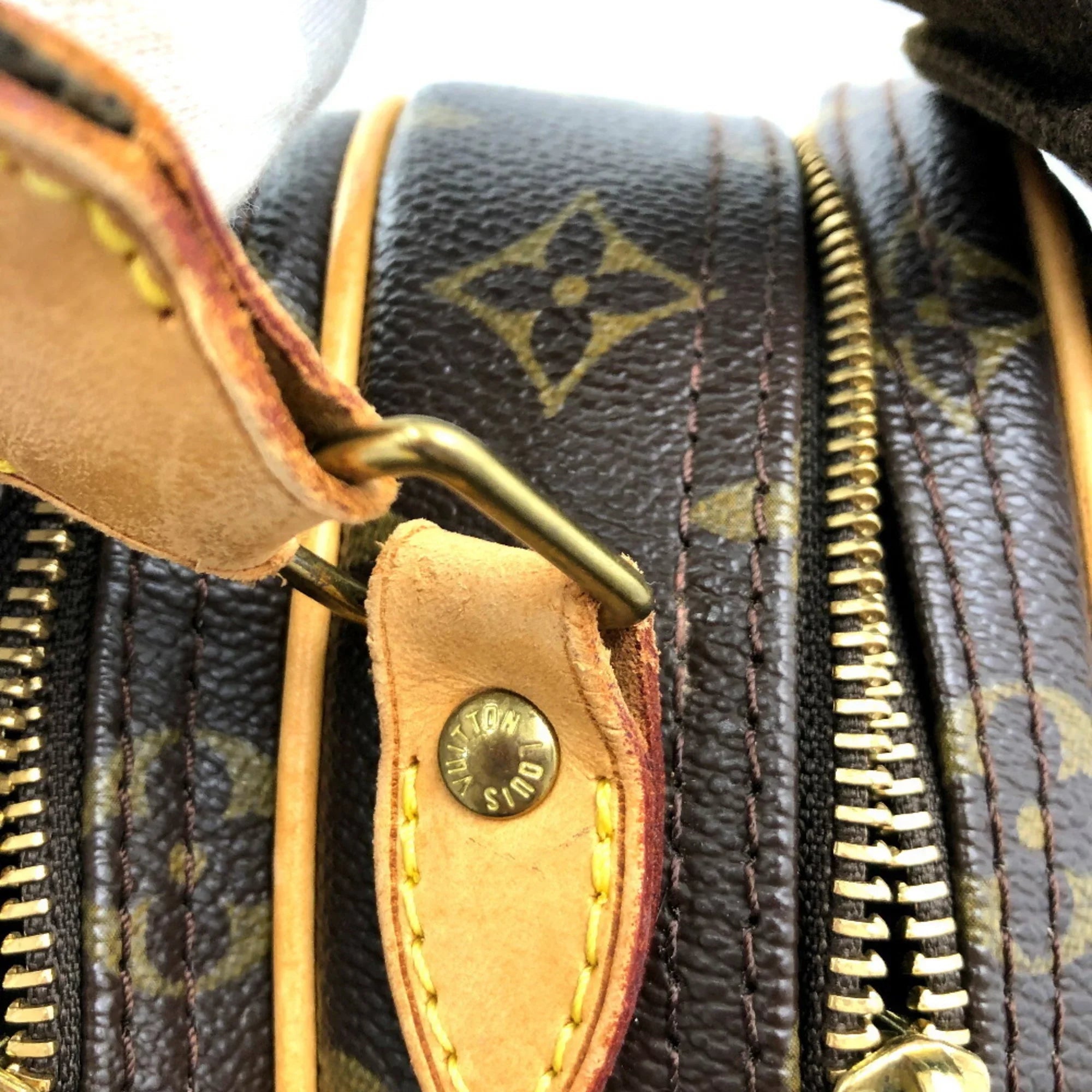 Pre-Owned Louis Vuitton Shoulder Bag Monogram Reporter PM M45254 Canvas Women's LOUIS VUITTON (Fair)