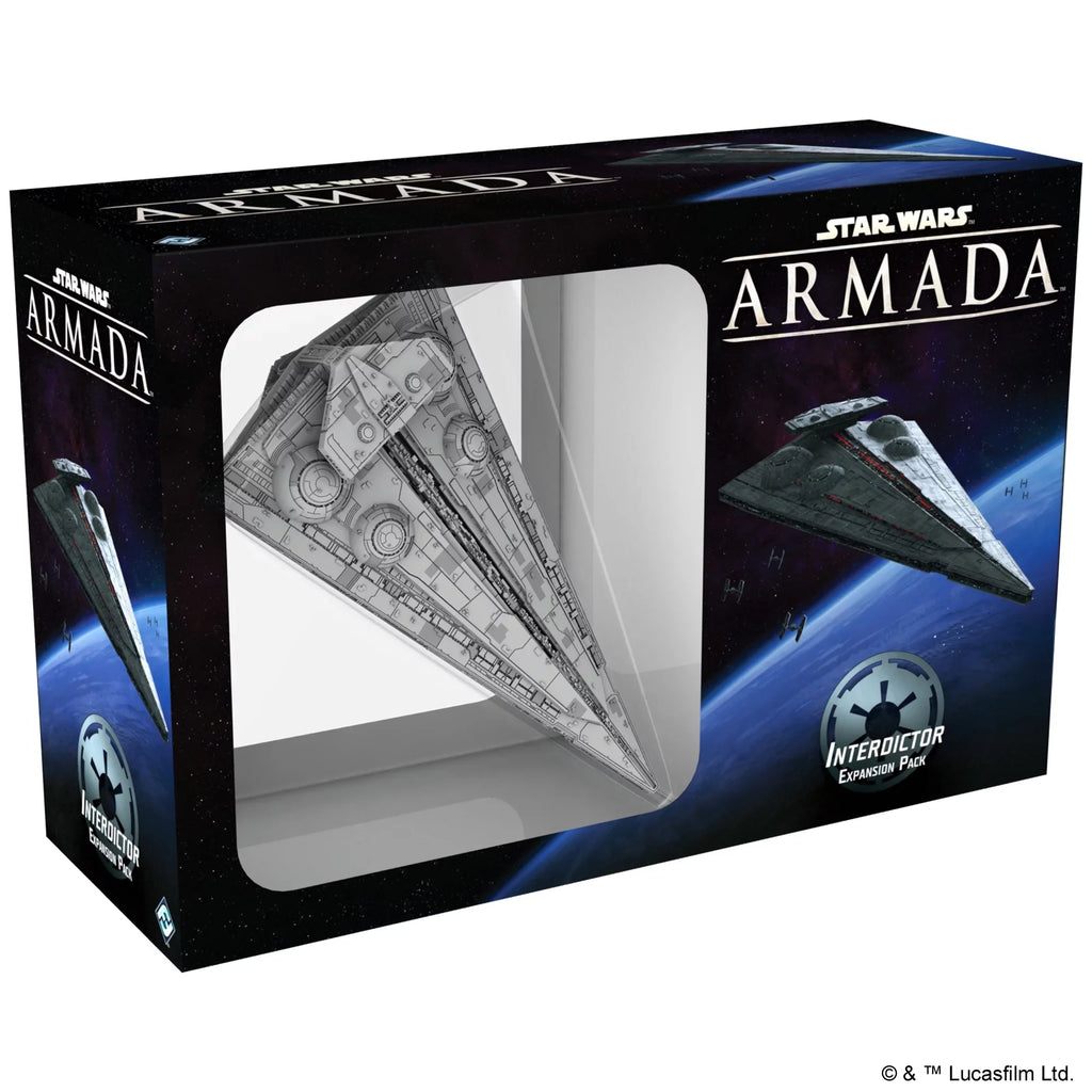 Star Wars Armada: Interdictor Class Star Destroyer Expansion Miniature Game for ages 14 and up, from Asmodee