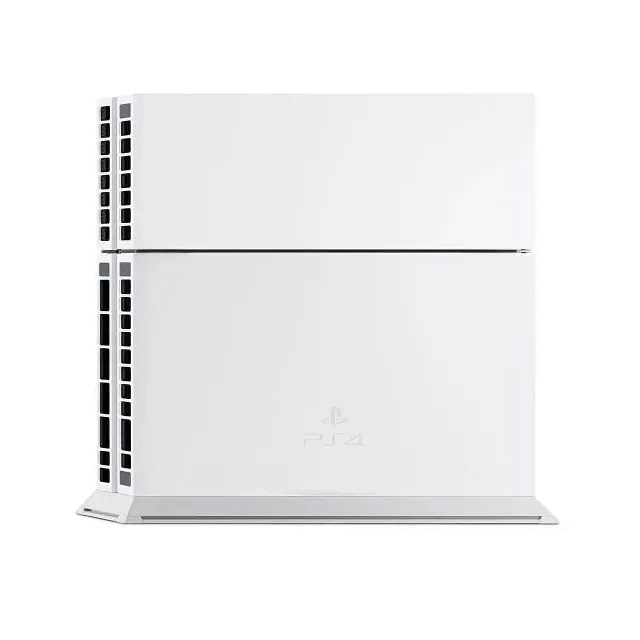 Sony PlayStation 4 500GB Gaming Console White HDMI Cable 2 Controller with BOLT AXTION Cleaning Kit Bundle Like New