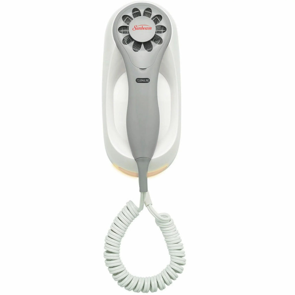 Sunbeam Wall Mount Hairdryer with Nightlight 1200-1500 Watts White