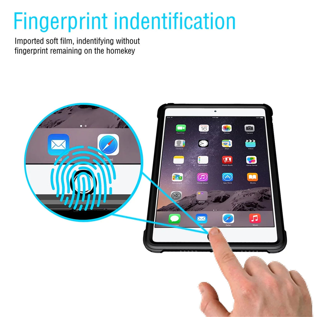 Coating iPad Air 3 Case 2019 Waterproof, iPad Pro 10.5 Case Rugged Full Body Protective Transparent Wrap with Built in Screen Protector Shockproof Case for iPad Air 3 2019/ iPad Pro 10.5 2017,Black