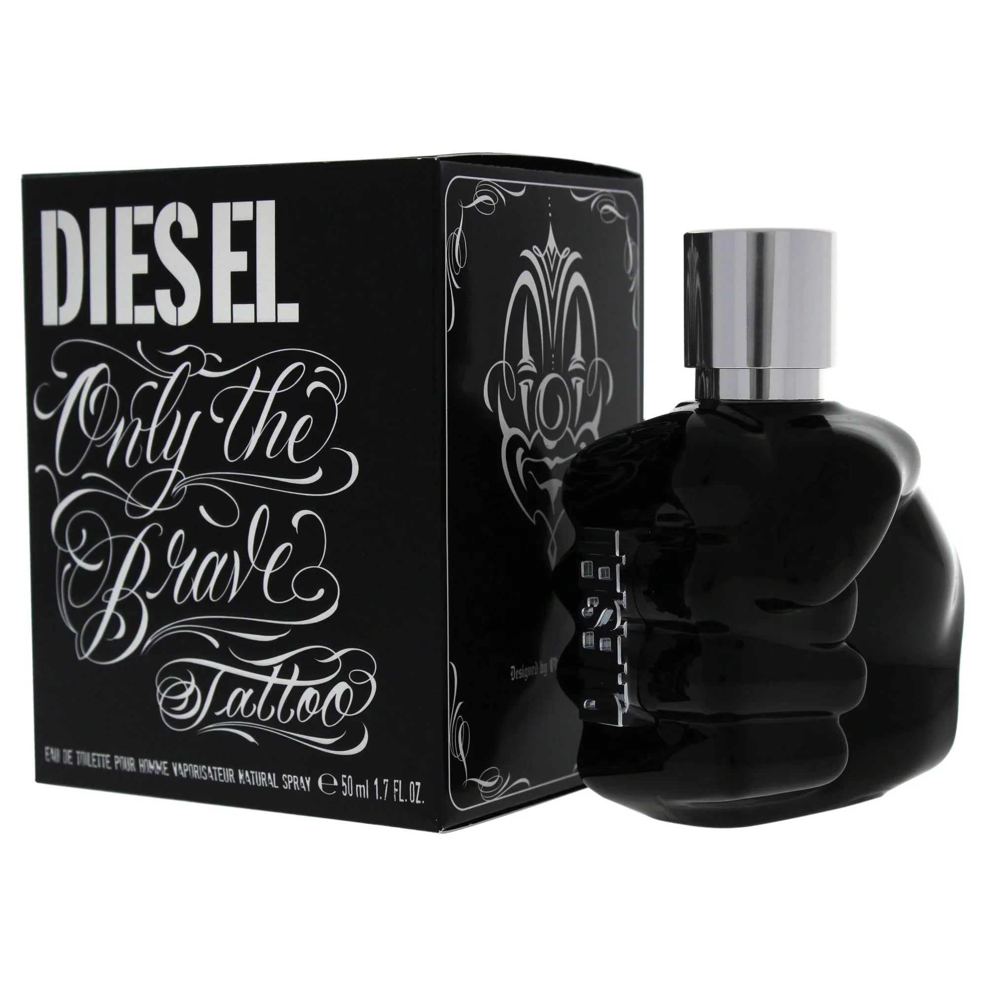 Diesel Only The Brave Eau de Toilette Fragrance Spray for Men, 1.7 fl oz