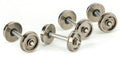 Walthers Proto HO Scale 36" Turned Metal Wheelsets With Metal Axles (100-Pack)
