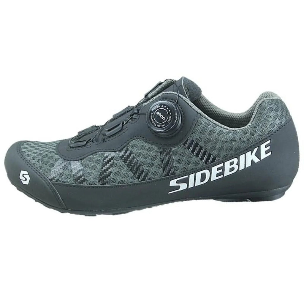 Optimal Women Men Sports Shoes Bike Biking Running Hiking Adults - Gray, 44