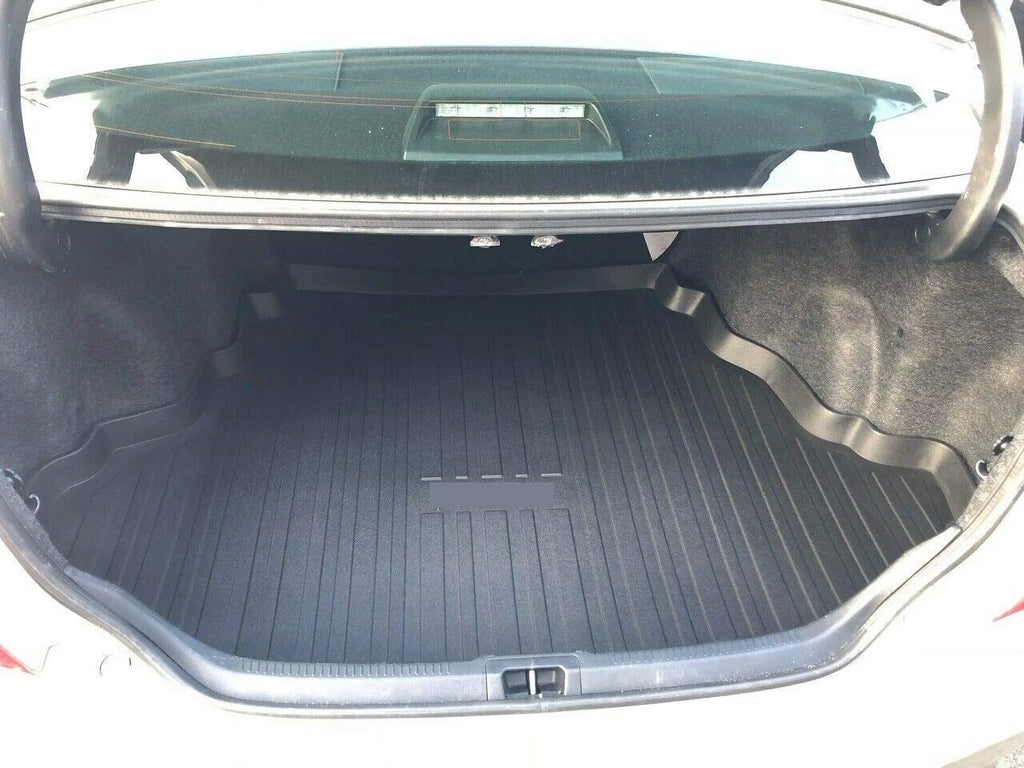 EACCESSORIES EA Cargo Liner – Trunk Mat for Toyota Camry 2012-2017 – Strong Trunk Mats for Cars with Raised Lip – Non-Slip Car Trunk Mat Rubber – Easy to Install – Laser Pre-Cut Design